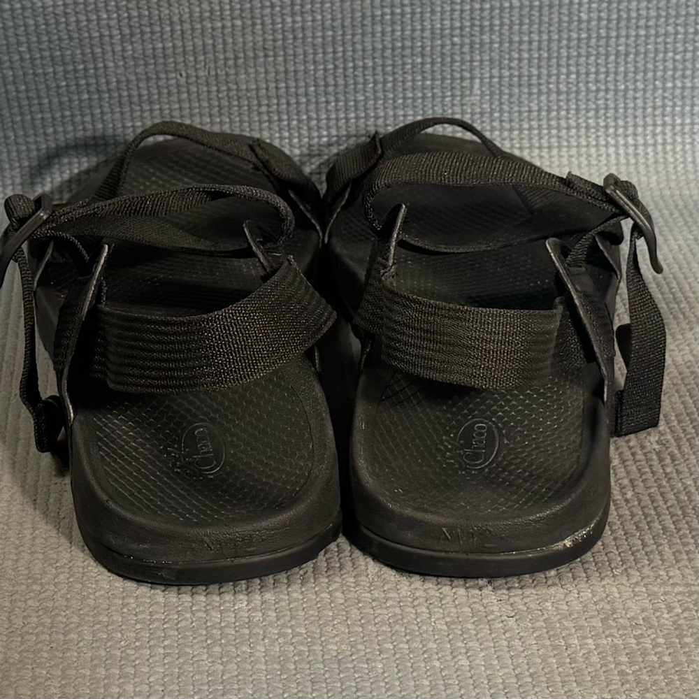Chaco Men’s Lowdown Outdoor Sandals Black JCH107109‎ Size 12 - Picture 7 of 9